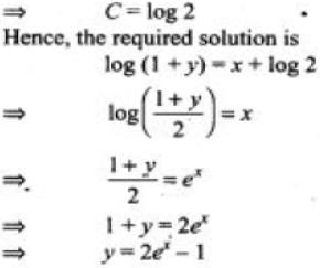 NCERT Exemplar: Differential Equations | Mathematics (Maths) for JEE Main & Advanced