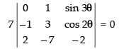NCERT Exemplar - Determinants(Part-1) | Mathematics (Maths) Class 12 - JEE