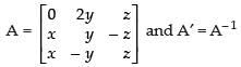 NCERT Exemplar - Matrices(Part-2) | Mathematics (Maths) Class 12 - JEE