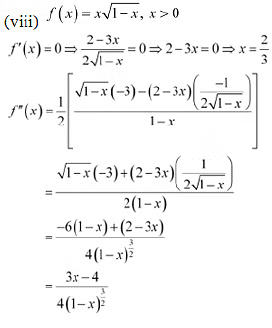 NCERT Solutions Class 12 Maths Chapter 6 - Application of Derivative
