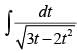 NCERT Exemplar: Integrals | Mathematics (Maths) for JEE Main & Advanced