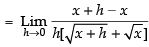 NCERT Exemplar: Limits and Derivatives | Mathematics (Maths) for JEE Main & Advanced