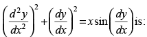 NCERT Exemplar: Differential Equations | Mathematics (Maths) for JEE Main & Advanced