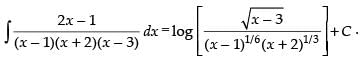 NCERT Exemplar: Integrals | Mathematics (Maths) for JEE Main & Advanced