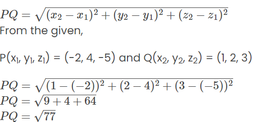 Important Questions: Three Dimensional Geometry | Mathematics (Maths) Class 12 - JEE