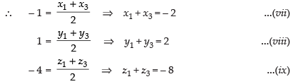 NCERT Exemplar: Introduction to Three Dimensional Geometry | Mathematics (Maths) Class 11 - Commerce