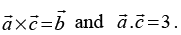 NCERT Exemplar: Vectors | Mathematics (Maths) Class 12 - JEE