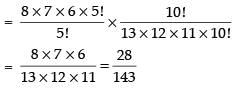 NCERT Exemplar: Probability | Mathematics (Maths) for JEE Main & Advanced