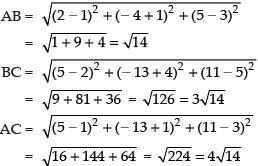 NCERT Exemplar: Introduction to Three Dimensional Geometry | Mathematics (Maths) Class 11 - Commerce