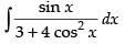 NCERT Exemplar: Integrals | Mathematics (Maths) for JEE Main & Advanced