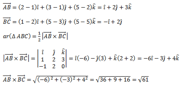 Important Questions: Vectors | Mathematics (Maths) Class 12 - JEE