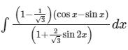 JEE Main Previous Year Questions (2025): Indefinite Integral | Chapter-wise Tests for JEE Main & Advanced