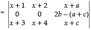 NCERT Exemplar - Determinants(Part-2) | Mathematics (Maths) Class 12 - JEE