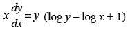 NCERT Exemplar: Differential Equations | Mathematics (Maths) for JEE Main & Advanced