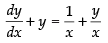 NCERT Exemplar: Differential Equations | Mathematics (Maths) for JEE Main & Advanced