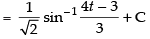 NCERT Exemplar: Integrals | Mathematics (Maths) for JEE Main & Advanced