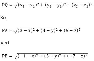 Exercise Miscellaneous - Introduction to Three Dimensional Geometry NCERT Solutions | Mathematics (Maths) Class 11 - Commerce