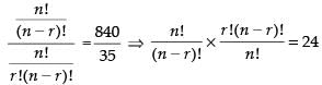 NCERT Exemplar: Permutations and Combinations- 2 | Mathematics (Maths) Class 11 - Commerce