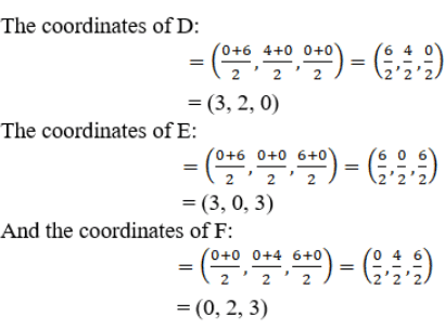 Exercise Miscellaneous - Introduction to Three Dimensional Geometry NCERT Solutions | Mathematics (Maths) Class 11 - Commerce