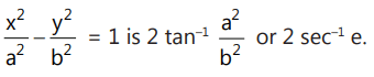 Revision Notes: Hyperbola | Mathematics (Maths) for JEE Main & Advanced