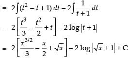 NCERT Exemplar: Integrals | Mathematics (Maths) for JEE Main & Advanced