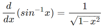 Derivatives of Inverse Trigonometric Functions | Mathematics for NDA