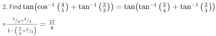 Properties of Inverse Trigonometric Functions | Mathematics (Maths) for JEE Main & Advanced