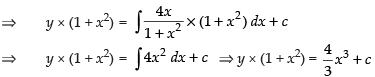 NCERT Exemplar: Differential Equations | Mathematics (Maths) for JEE Main & Advanced