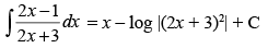 NCERT Exemplar: Integrals | Mathematics (Maths) for JEE Main & Advanced