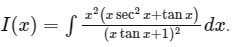 JEE Main Previous Year Questions (2025): Indefinite Integral | Chapter-wise Tests for JEE Main & Advanced