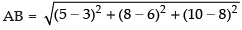 NCERT Exemplar: Introduction to Three Dimensional Geometry | Mathematics (Maths) Class 11 - Commerce
