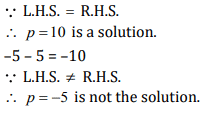 NCERT Solutions for Class 6 Maths - Algebra (Exercise 11.4 and 11.5)