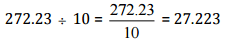 NCERT Solutions for Class 7 Maths - Fractions and Decimals (Exercise 2.1)