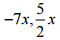 NCERT Solutions for Class 7 Maths - Algebraic Expressions- 1