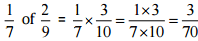 NCERT Solutions for Class 7 Maths - Fractions and Decimals (Exercise 2.1)