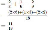 Fractions (Exercise 2.1) RD Sharma Solutions | Mathematics (Maths) Class 7 (Old NCERT)