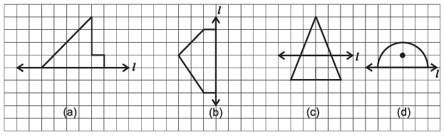 Worksheet Solutions: Symmetry - 2 | Worksheets with Solutions for Class 6