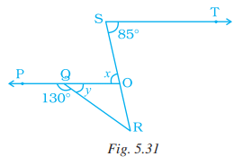 NCERT Exemplar Solutions: Lines & Angles | Mathematics (Maths) Class 7 (Old NCERT)