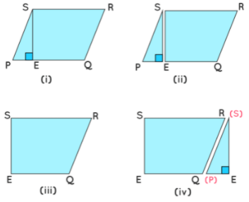 Area of Parallelogram | Mathematics (Maths) Class 7 (Old NCERT)