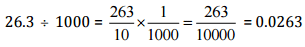 NCERT Solutions for Class 7 Maths - Fractions and Decimals (Exercise 2.1)