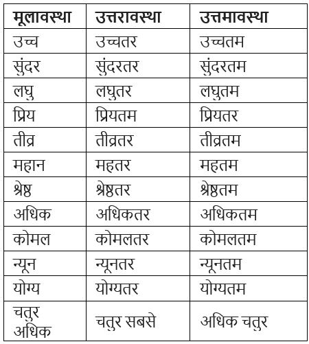 विशेषण Chapter Notes | Hindi Grammar for Class 6