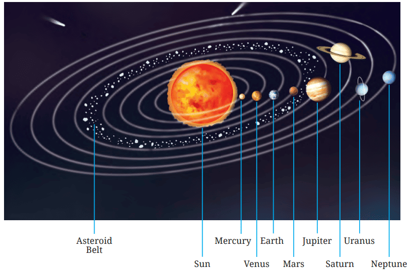 Diagram Based Questions: Beyond Earth | Science Olympiad Class 6