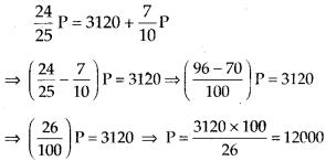 NCERT Exemplar Solutions: Comparing Quantities | Mathematics (Maths) Class 7 (Old NCERT)