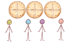Fractions NCERT Solutions | Mathematics for Class 6