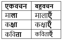 वचन Chapter Notes | Hindi Grammar for Class 6
