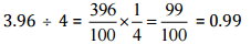 NCERT Solutions for Class 7 Maths - Fractions and Decimals (Exercise 2.1)