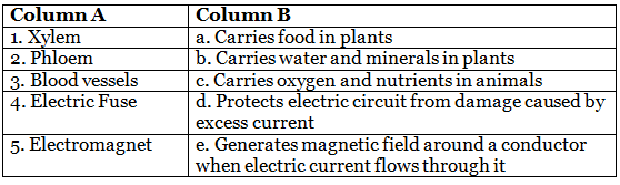 Worksheets With Solutions: Electric Current and Its Effects Class 7 Worksheet Science Chapter 10
