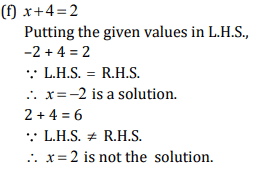 NCERT Solutions for Class 6 Maths - Algebra (Exercise 11.4 and 11.5)