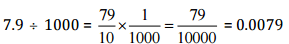 NCERT Solutions for Class 7 Maths - Fractions and Decimals (Exercise 2.1)