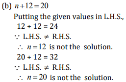 NCERT Solutions for Class 6 Maths - Algebra (Exercise 11.4 and 11.5)